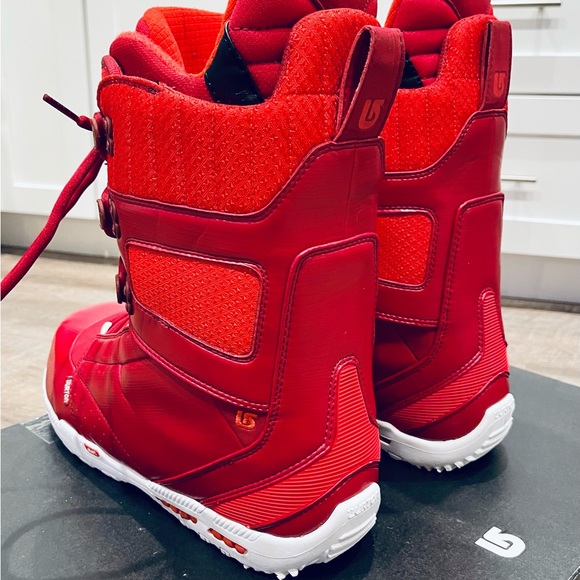 Burton HAIL-R Mens Snowboard Boots - Size 12 - RED - Minty. Fresh as 2012. - Picture 8 of 16